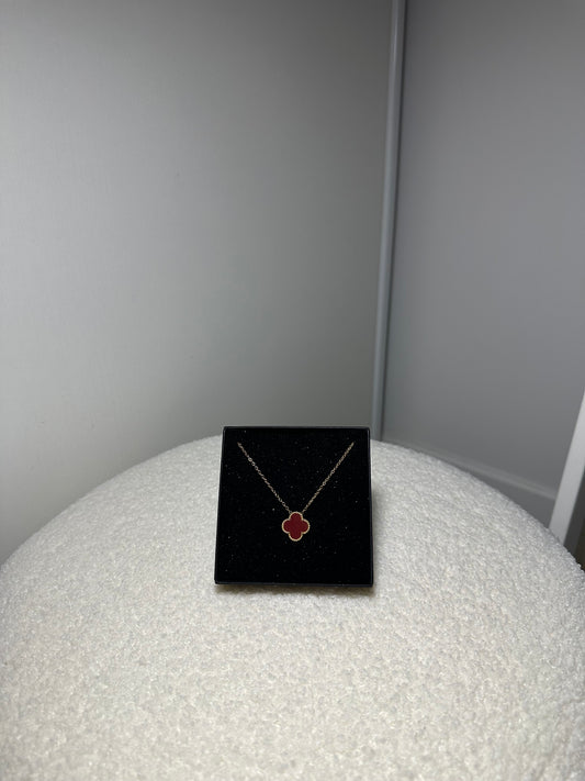 COLLIER SYANA BORDEAUX