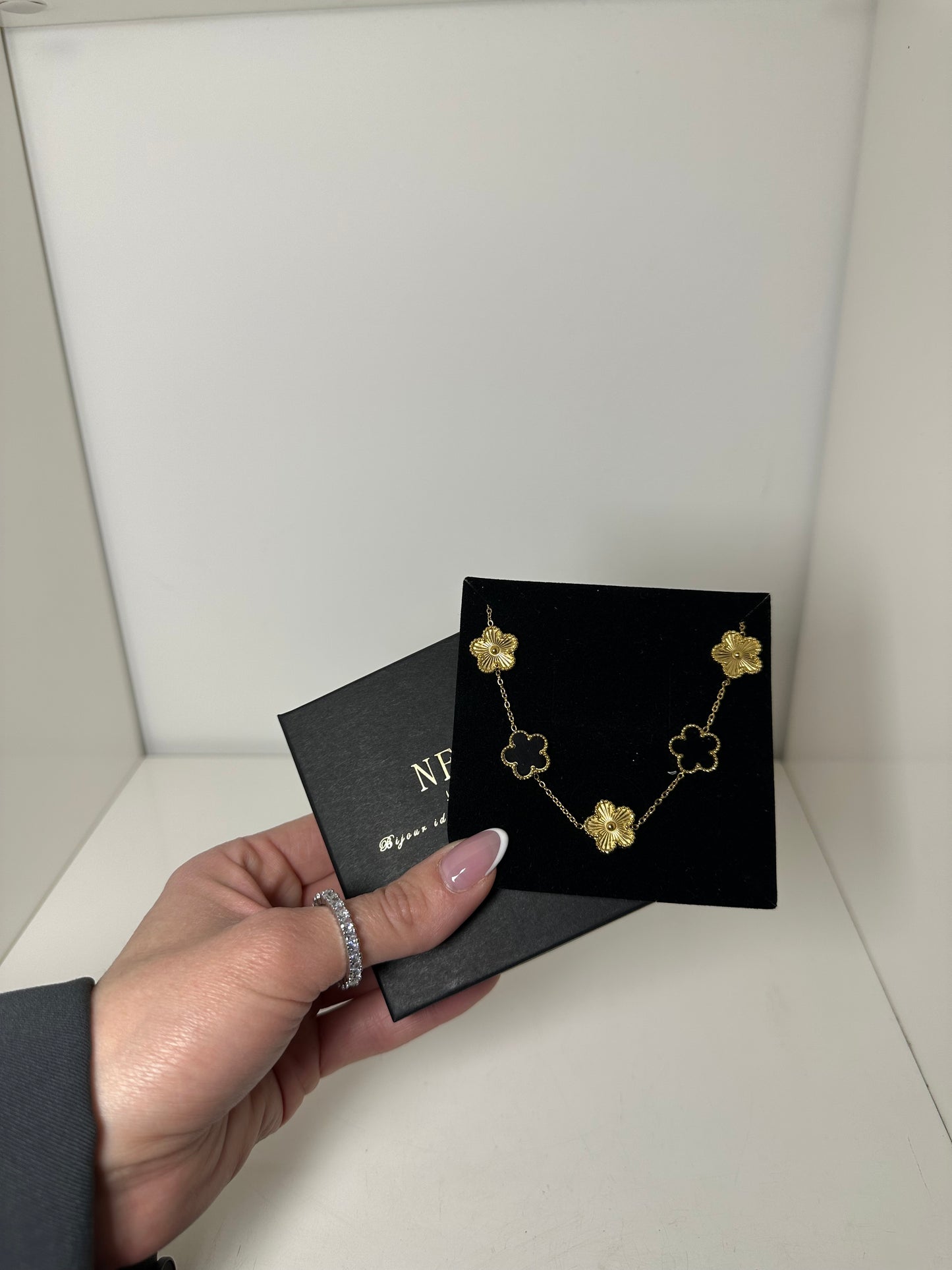 BRACELET TREFLE D'OR